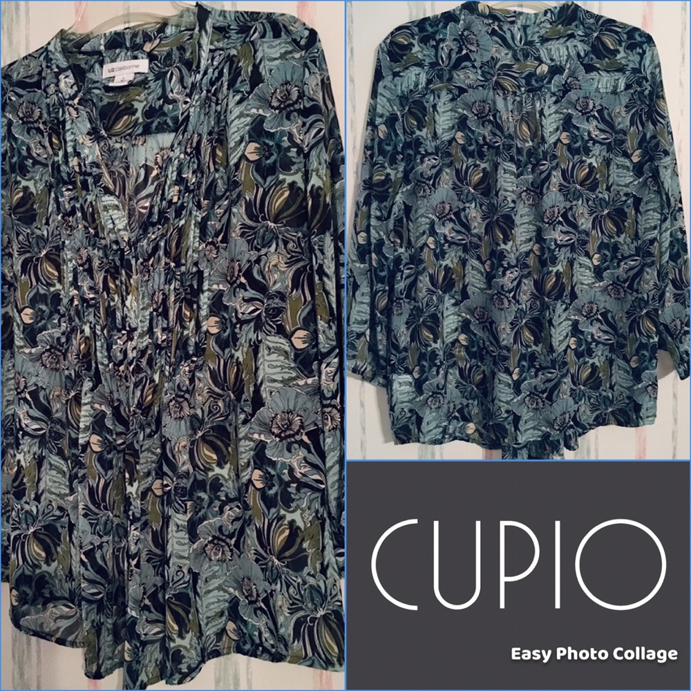 LIZ CLAIBORNE Sheer Blouse